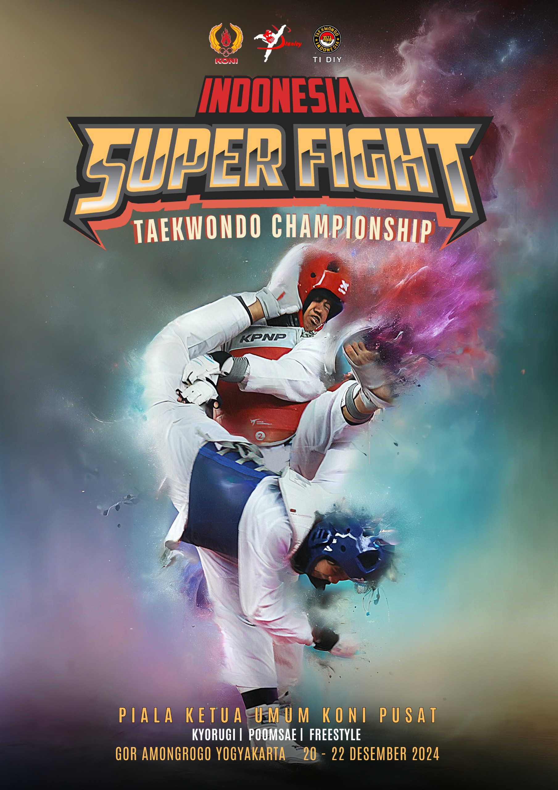 Kejuaraan Indonesia Super Fight Taekwondo Championship 2 Tahun 2024 Stanley Sport ti-bintangperwira.com